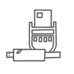 Máquinas de descarga de datos del tacógrafo digital e tarjeta